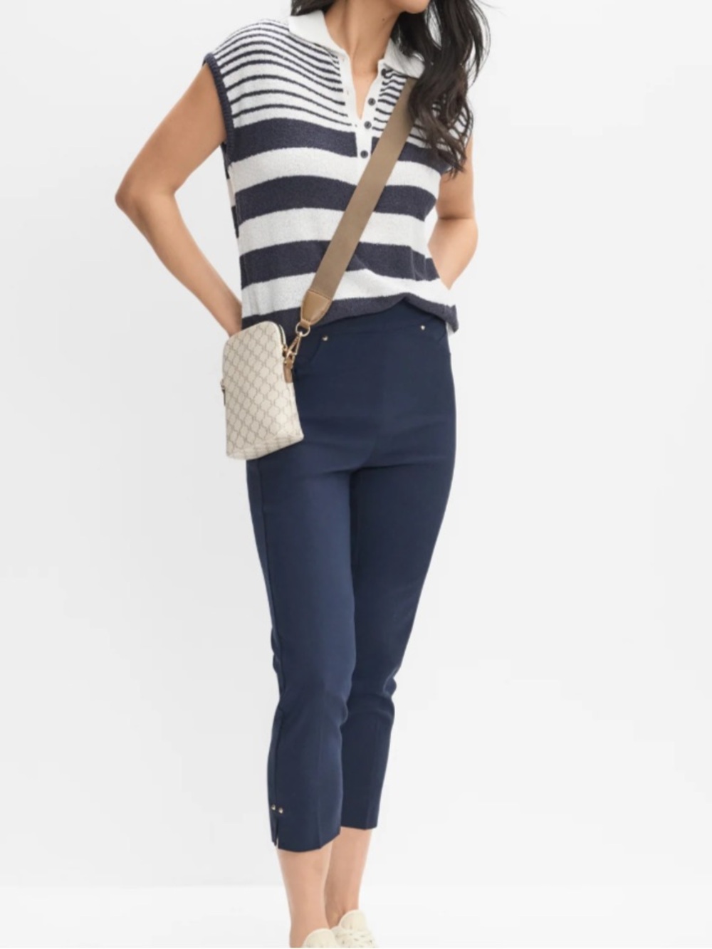 Melanie Lyne Pull-On Capri